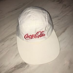 VTG Coca-Cola 5 Panel Long Bill Hat like polo